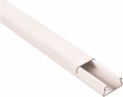 Canale portacavo piatto Polypool bianco in plastica L/P/H: 200 x 20 x 10 mm