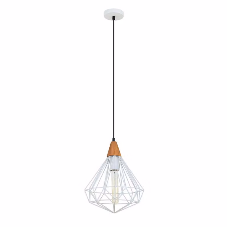 Italux Maelle lampada a sospensione industriale bianca MDM-2591/1S WH