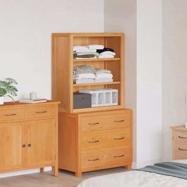 Set di mobili per magazzino vidaXL 2 pezzi marrone L 80 cm, P 50 cm, H 160 cm