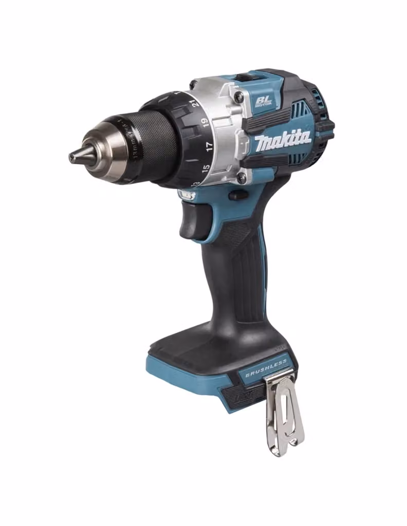 Trapano a percussione Makita DHP489RTJ1 con batteria da 5,0 Ah, caricabatterie DC18RC e sistema di contenimento MAKPAC 2 – 2