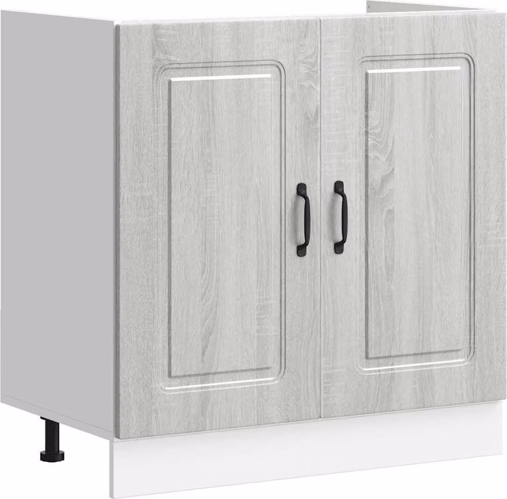 Mobile base lavello Kalmar Grigio Sonoma 80x46x81,5 cm