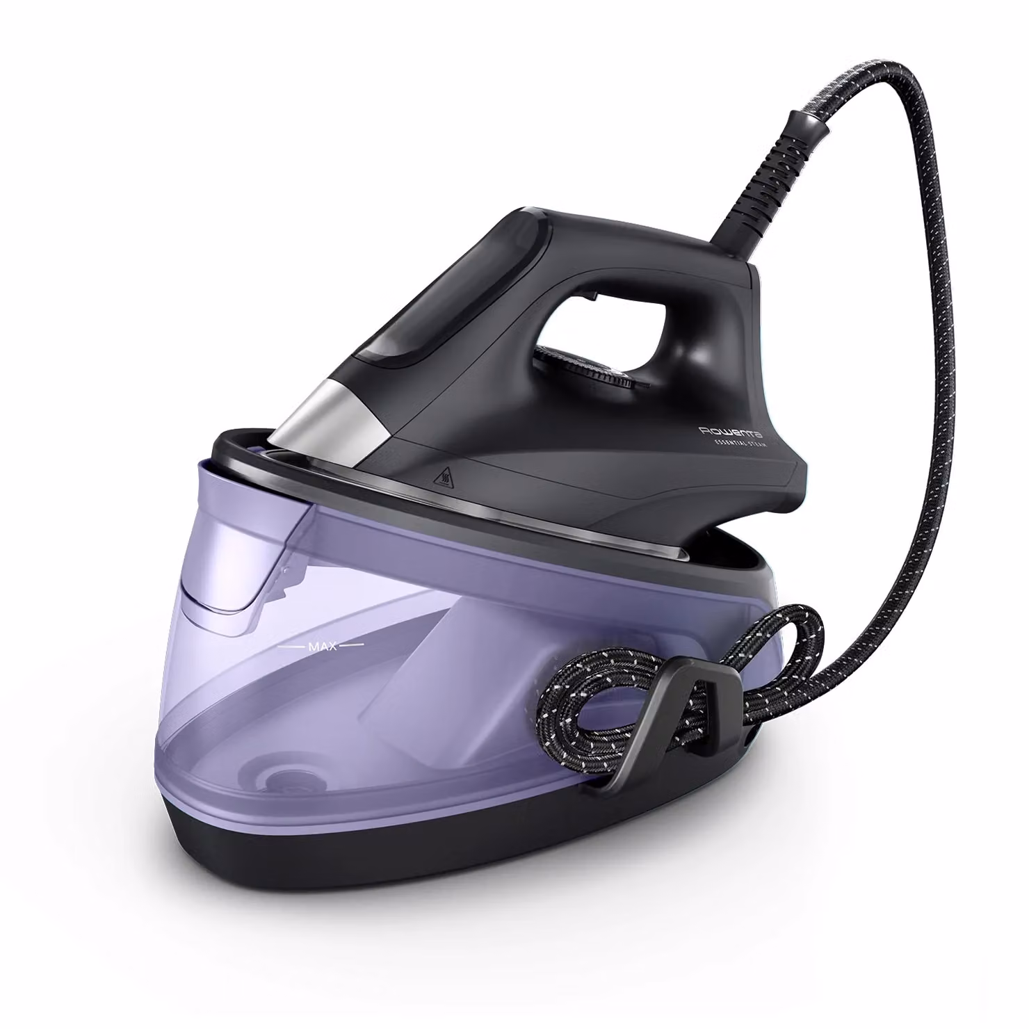 Ferro da stiro a vapore con caldaia Rowenta Essential Steam da 2400 W con sistema anticalcare e vapore verticale