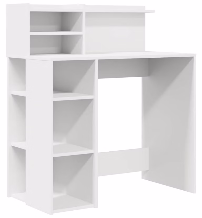 Scrivania Bianco 90 x 48 x 101,5 cm Legno multistrato