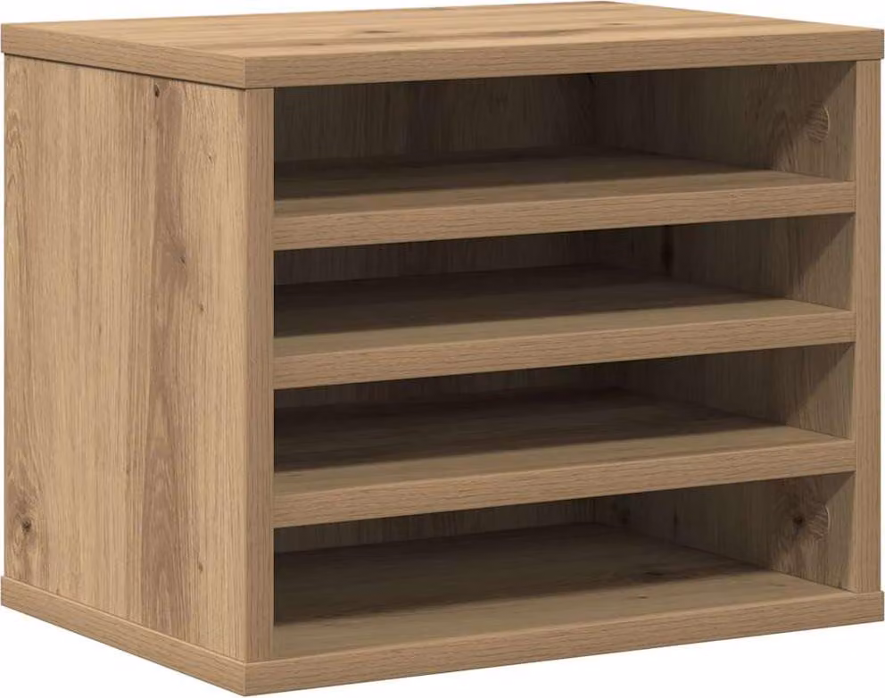 Organizzatore da scrivania Rovere artigianale 36 x 26 x 29,5 cm