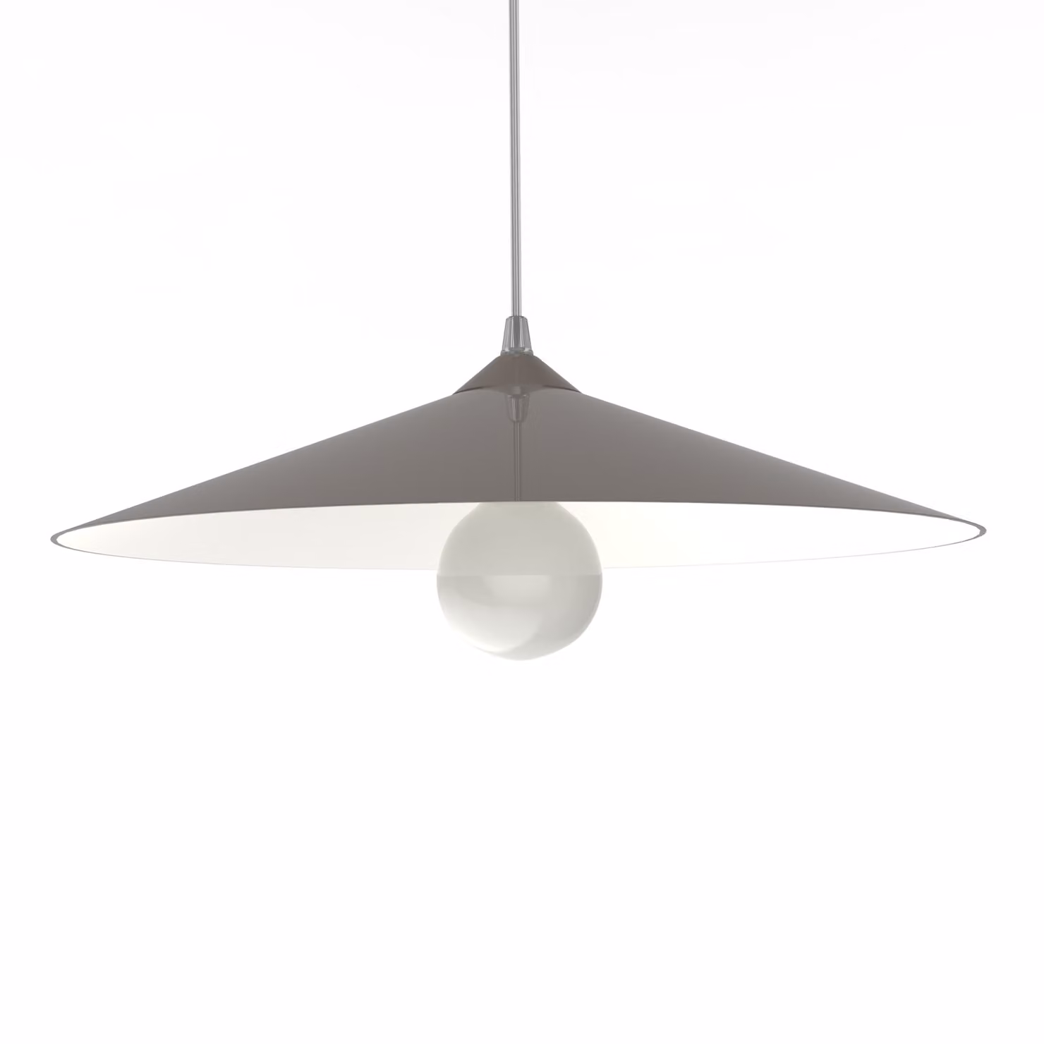 Lampada A Sospensione Chapeau Bicolore
