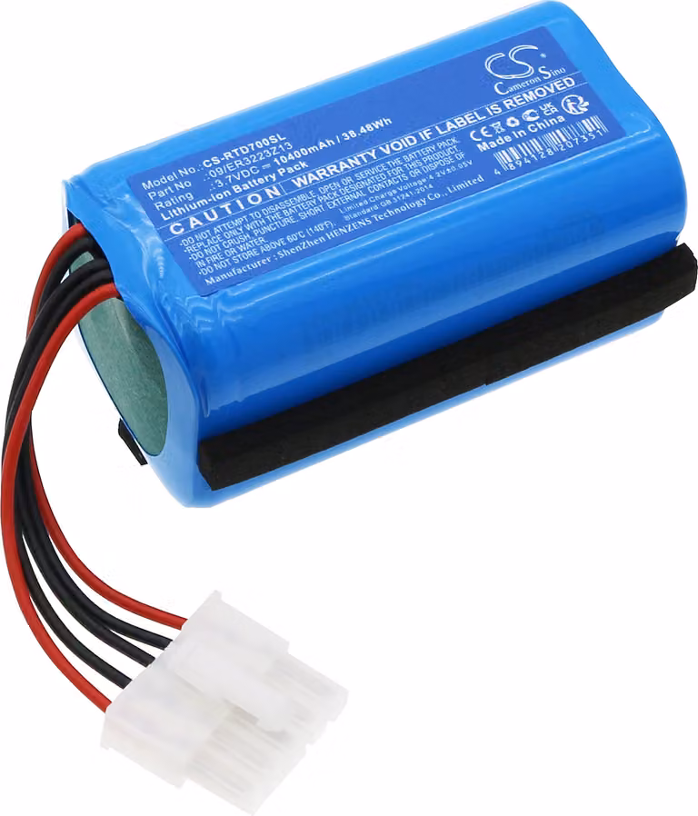 TECHTEK Batteria compatibile con [Radiodetection] Pipe Locators and RD7000+, RD7000, RD7100, RD7100 Cable, RD8000, RD8000 Marker Locators, RD8100, RD