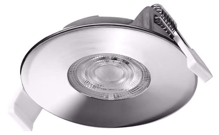 OSRAM 4099854596100 - Set di faretti LED da incasso, dimmerabili, grado di protezione IP65, 4,9W, colore cromato