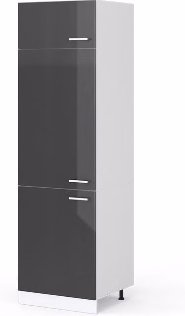 Dispensa universale R-Line Antracite lucido 60 cm con porte Vicco