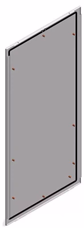 Pannello posteriore Schneider Electric Spacial, in lamiera d'acciaio, dimensioni 2000x300 mm, modello NSYBP203
