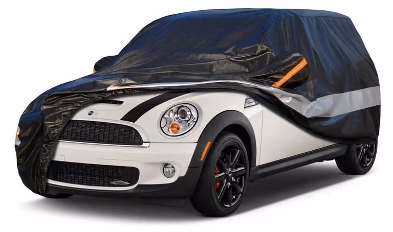 Copertura per auto, 10 strati, impermeabile e traspirante, per Mini Clubman (2007-2014), colore nero