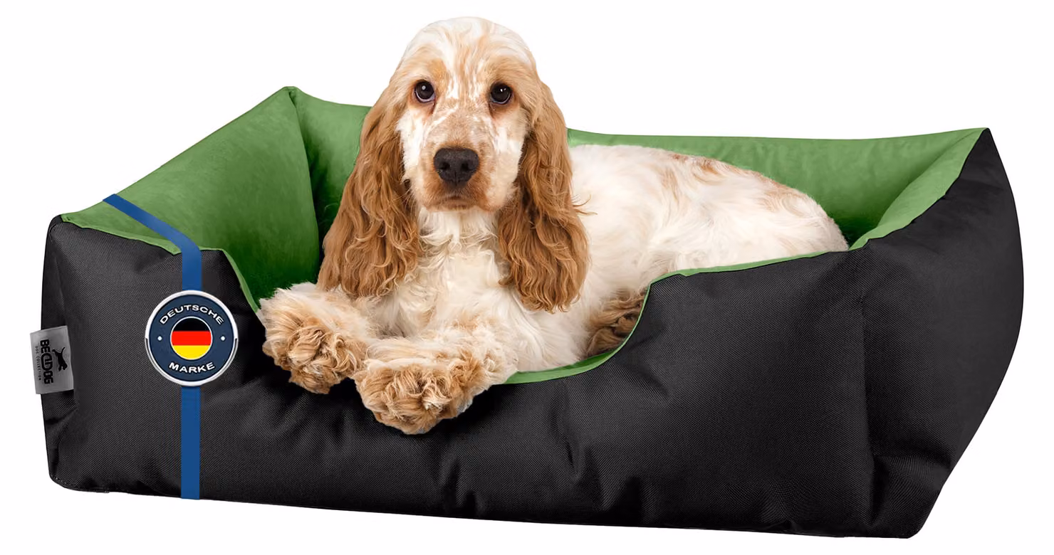Letto per cani BedDog, modello LUPI. Cuscino per cani, cesta per cani con rivestimento lavabile