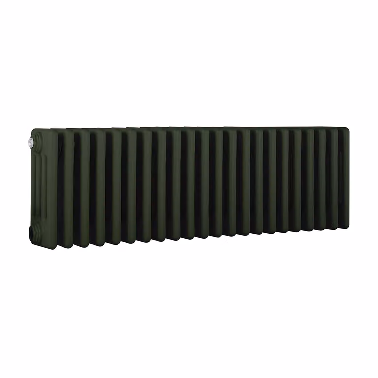 Radiatore Orizzontale a Colonne (4 Colonne) 300mm x 1010mm - Verde (Evergreen) - Regent