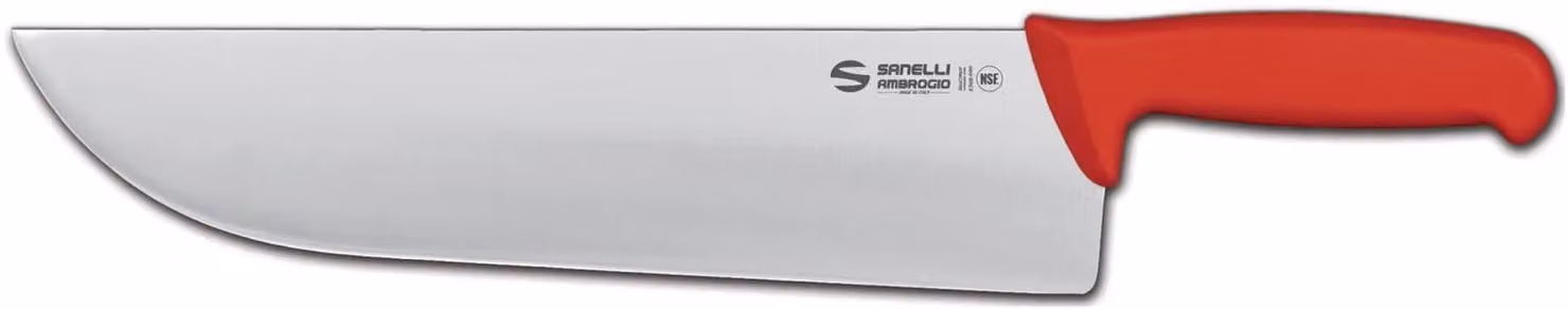 Coltello affettare cm 30 rosso linea Supra di Sanelli Ambrogio
