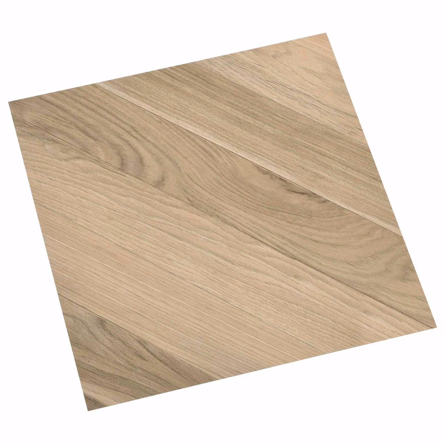 Plance per pavimentazione autoadesive vidaXL effetto legno marrone e beige, L: 30,5 cm, P: 30,5 cm, H: 0,5 cm
