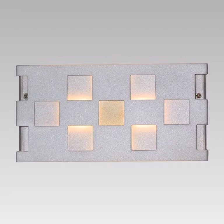Plafoniera TRAPS 1xR7s/100W, grigia L: 250, H: 125, attacco R7S, dimmerabile
