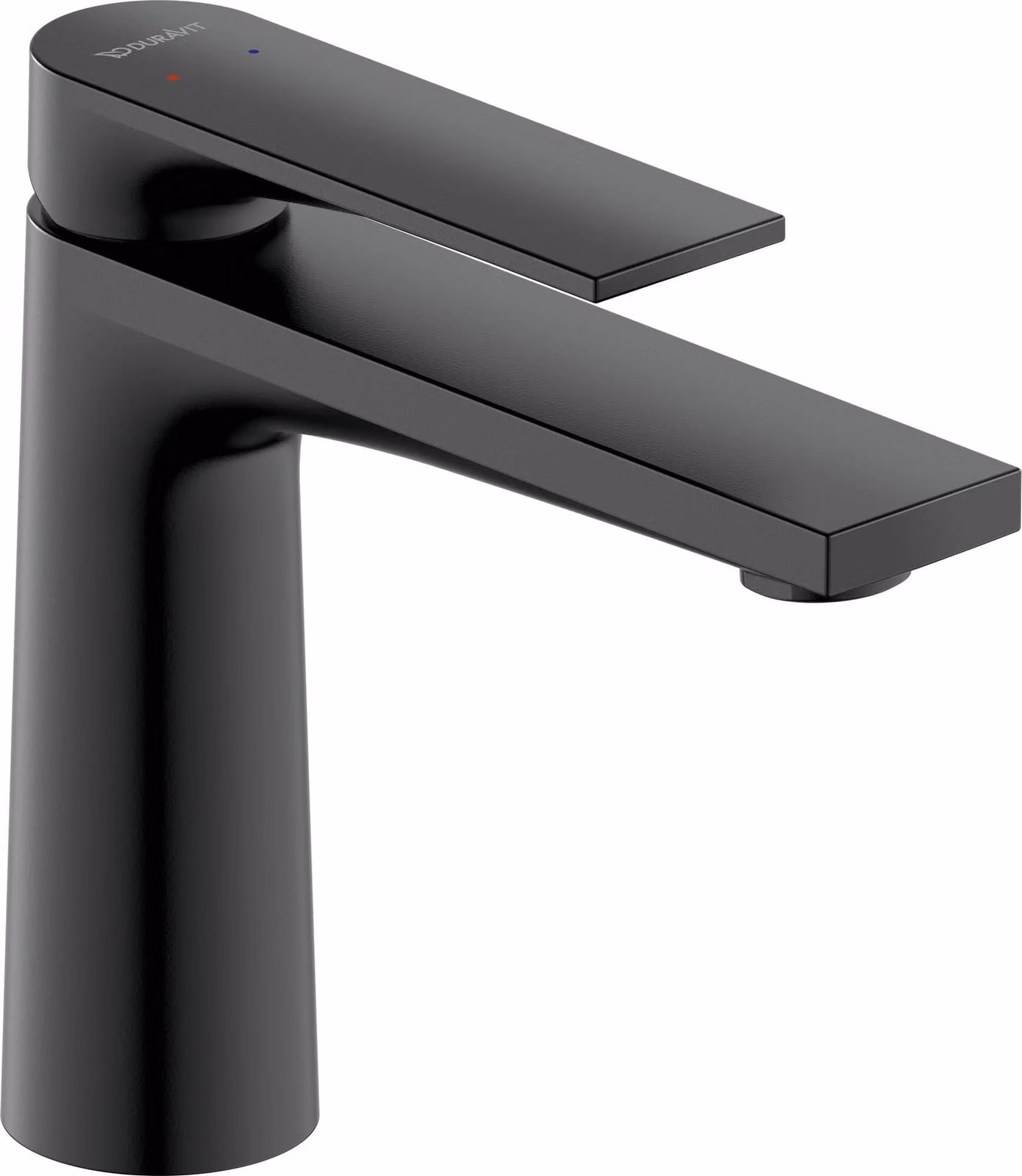 Miscelatore per lavabo Tulum M, nero opaco, attacco da 135 mm