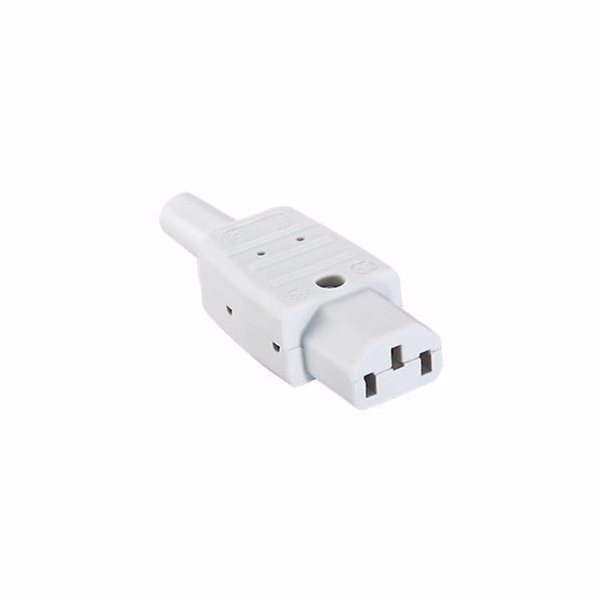Connettore di alimentazione Bachmann - Standard IEC 60320 C13 - Grigio