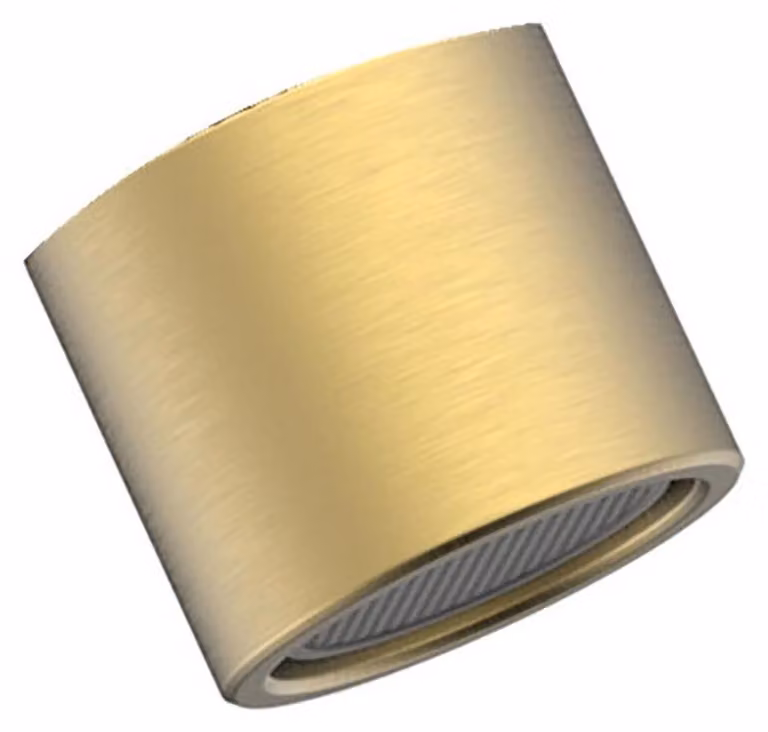 Aeratore filettatura femmina, M28x1, oro opaco