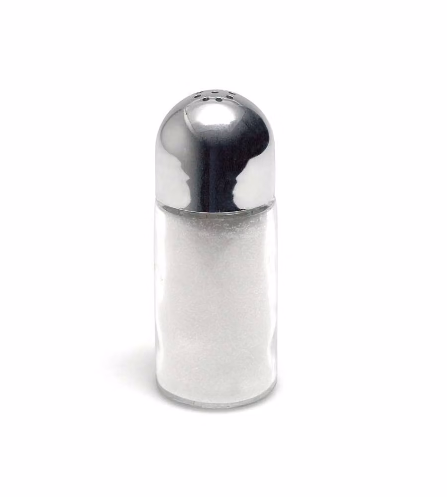 Montini Spargi Pepe e Pepe in Vetro con Tappo Cromato - 3,6x9 cm