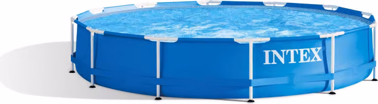 INTEX 28212GN - Set piscina con telaio (366x76cm) incl. pompa filtro Piscina Piscina da giardino