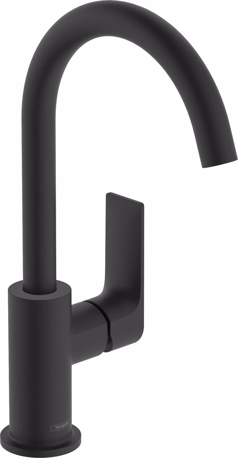 hansgrohe Rebris E Mitigeur monocommandé pour lavabo 210 avec bec pivotant et vidage, saillie 154 mm, 72576670, 72576670