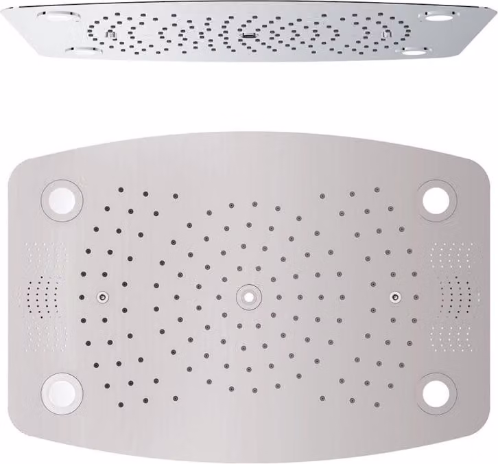 Beitz & Walz AqvaShower soffione doccia 600 x 850 mm / acciaio inossidabile lucido
