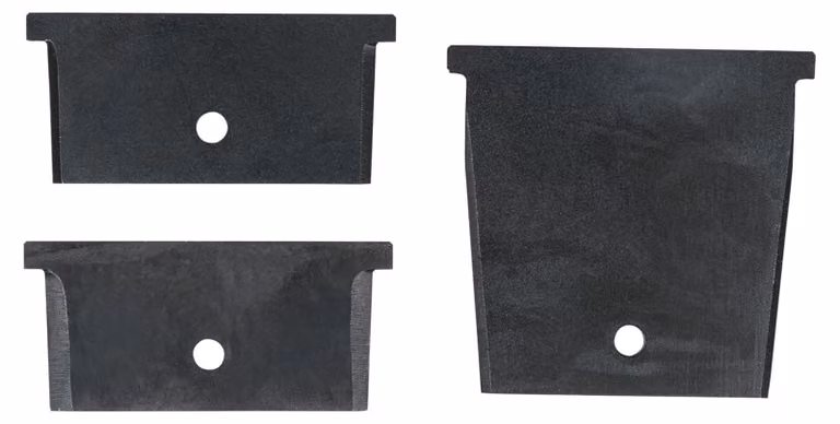 KS TOOLS Set di cunei di serraggio per silenziatori Volkswagen 3 pezzi - 115.1360