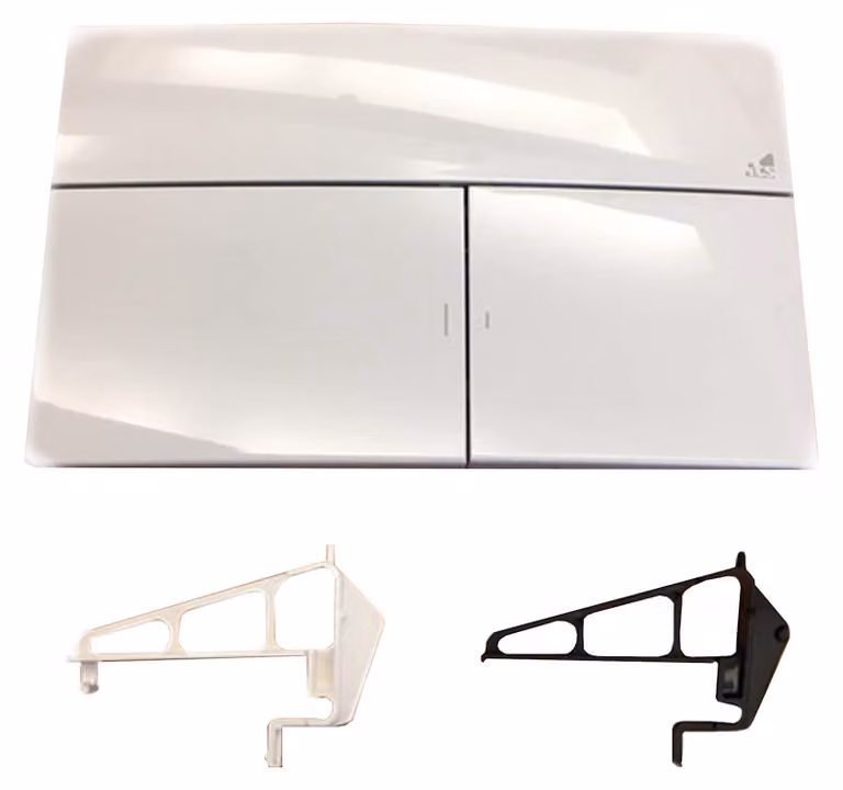 Pannello di controllo, capacità 14,15 litri, bianco, in plastica