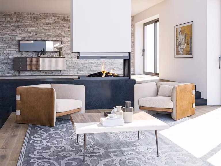 Wohnzimmer Set 3tlg 2x Beige Sessel Polstermöbel Luxus Holz Couchtisch