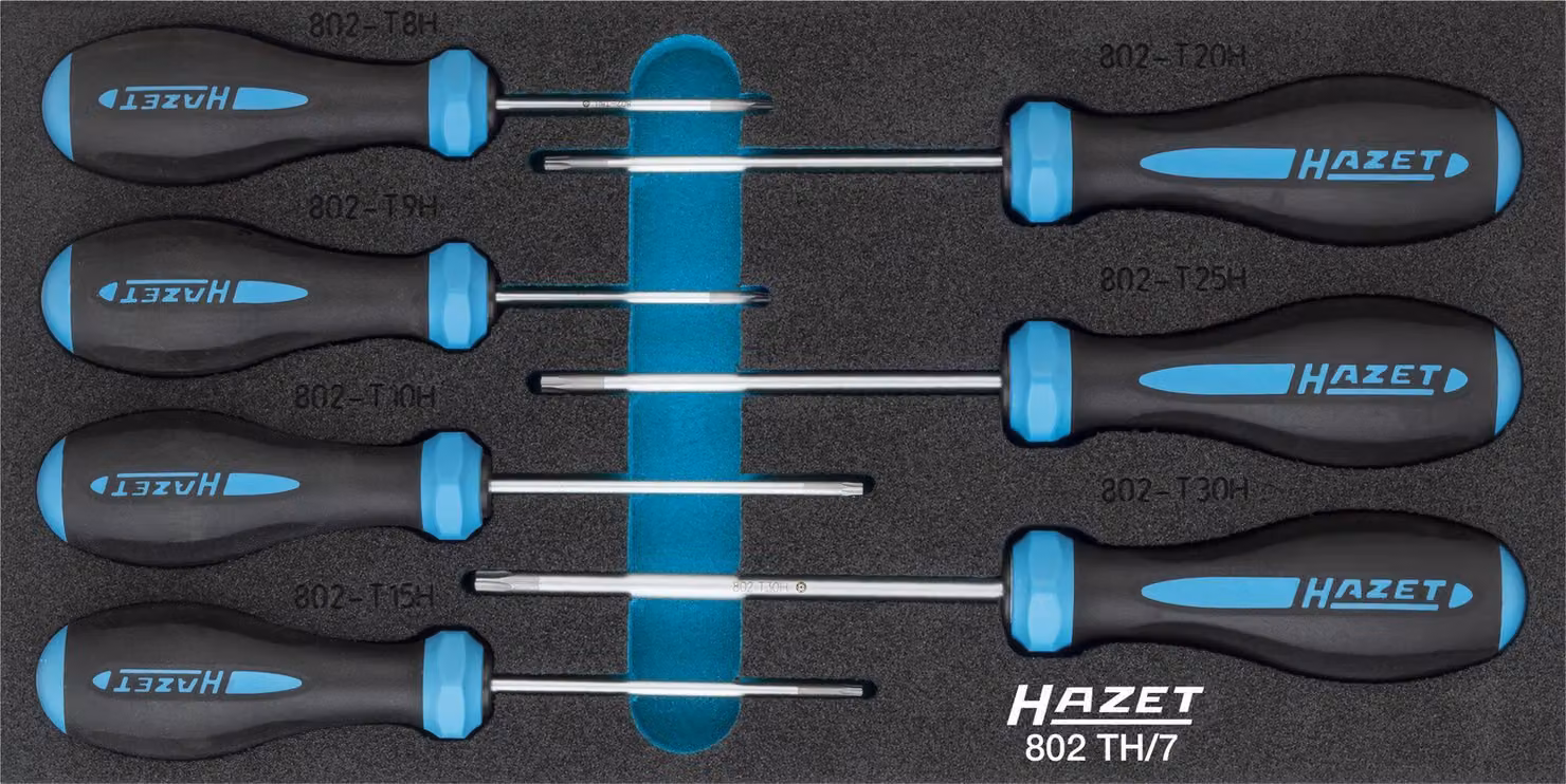 Set di cacciaviti Hazet HEXAnamic®, 802TH/7