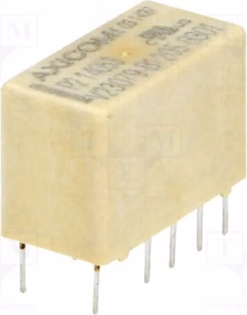 1 relè: elettromagnetico, 0,5A/125VAC. Bobina: 24VDC, 2A, codice prodotto 3-1393788-7. Elettromagnetico