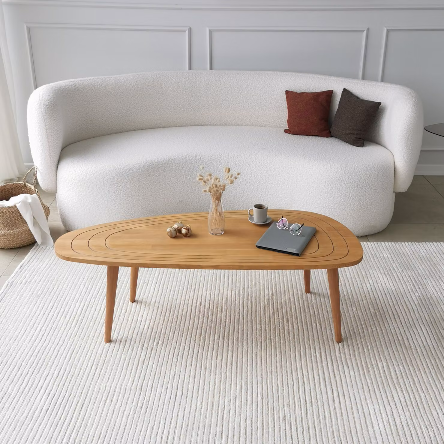 Skye Decor, Sweet - Teak, tavolini, teak, legno, 115 x 38 x 50 cm