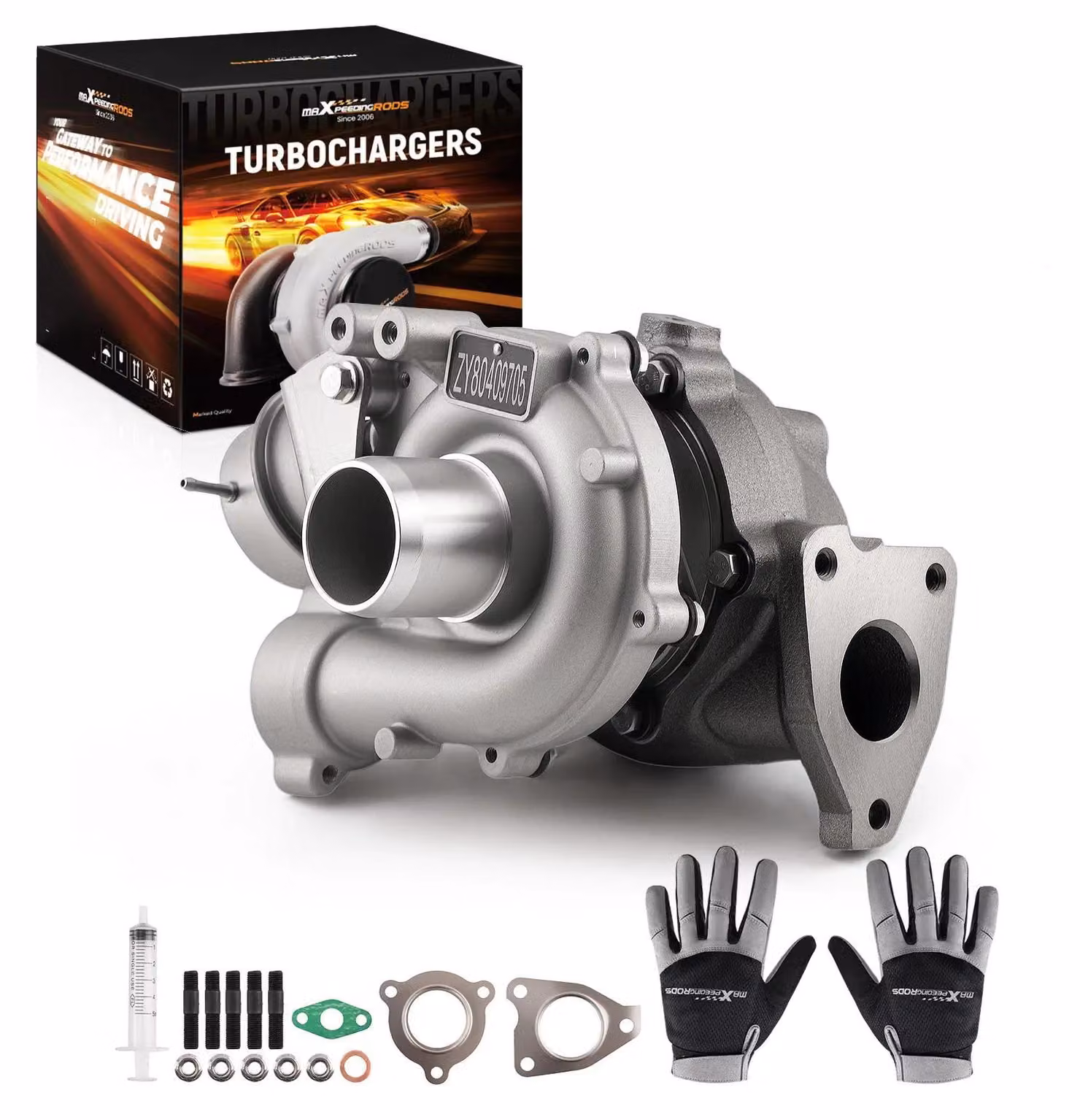 Turbocompressore 1.6 dCi - Turbocompressore a girante in metallo - Motore diesel 1.6 litri - Codice originale (OE) 54389700017 - dal 2014 - 6,5 kg