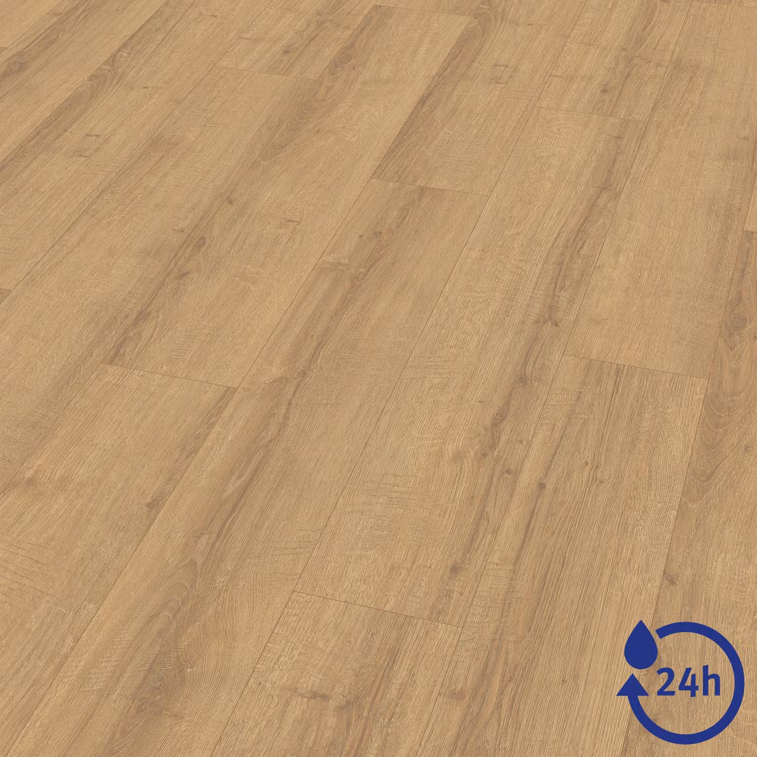 EGGER NatureSense* Laminato Aqua EL2014, finitura "Sherman" in legno di quercia, tonalità miele