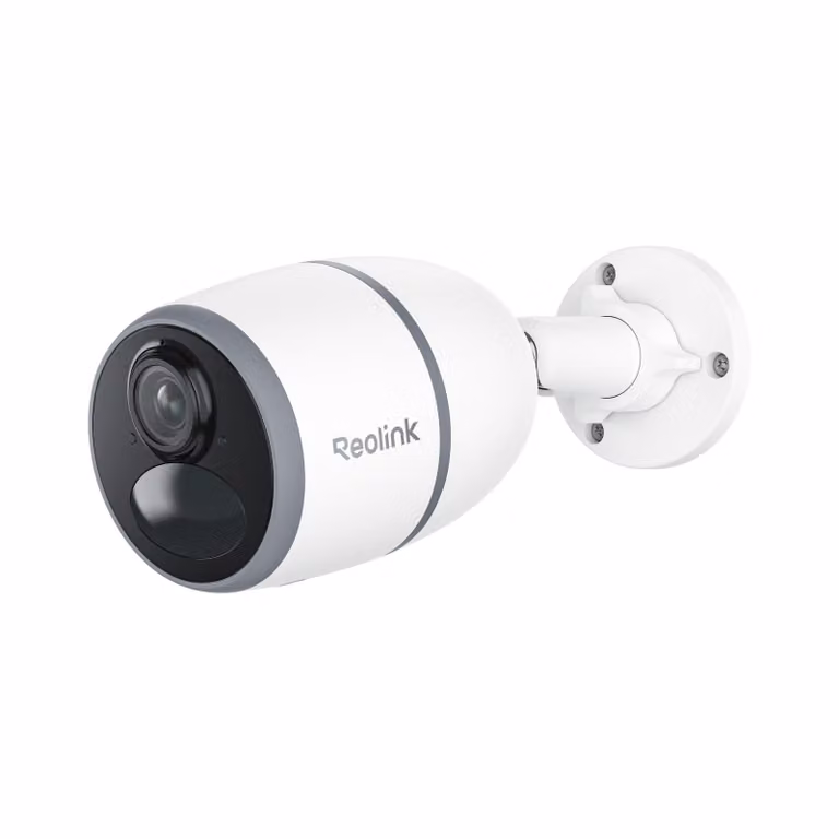 Reolink Go Plus, telecamera di sorveglianza per esterni 2K 4MP con batteria 4G LTE, rilevamento intelligente di persone/auto, visione notturna, slot per scheda SIM