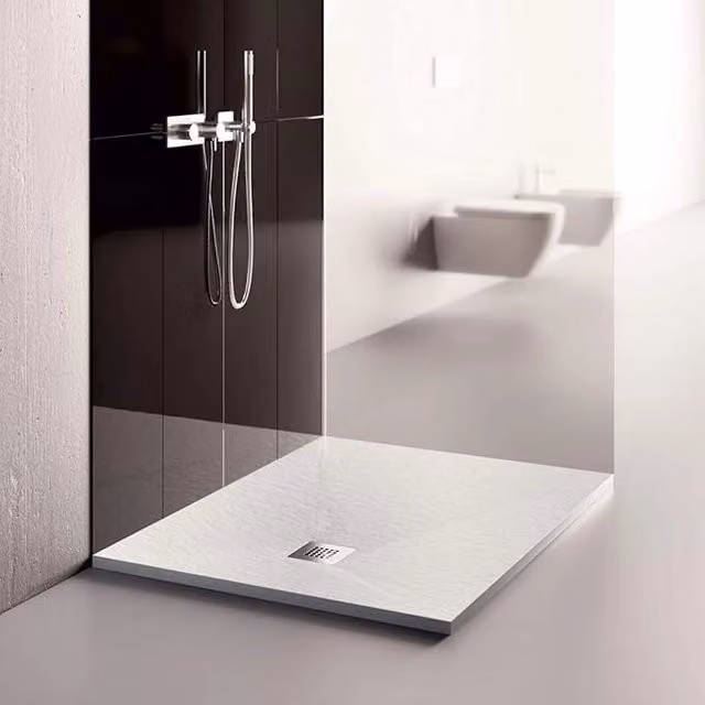 PIATTO DOCCIA ECO STONE LONDON 120x80 BIANCO ALTHEA