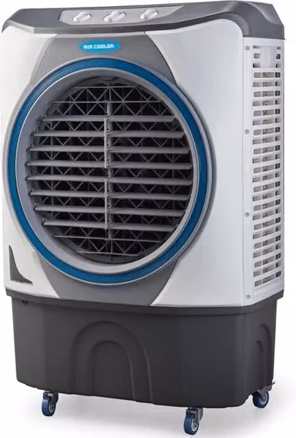 Raffrescatore Evaporativo Portatile KRS EVC45 4.500 m³/h 45 L con Lampada UV Grigio