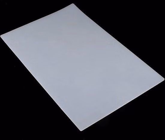 Tappetino isolante in silicone 35x23 cm, resistente al calore fino a 500 °C, accessorio per stazione di manutenzione