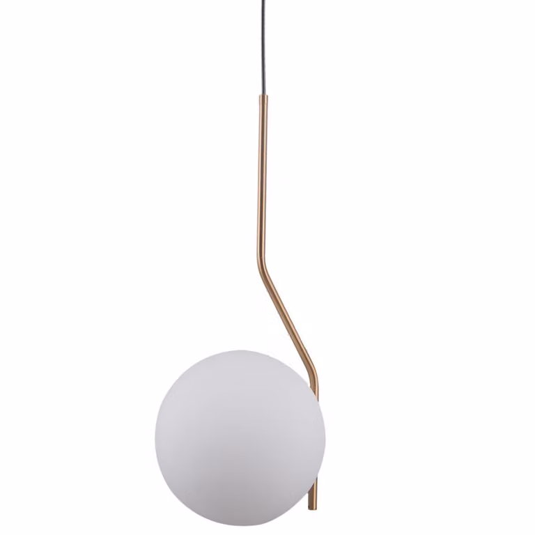 Italux Carimi, lampada a sospensione moderna in ottone PND-3300-1-HBR
