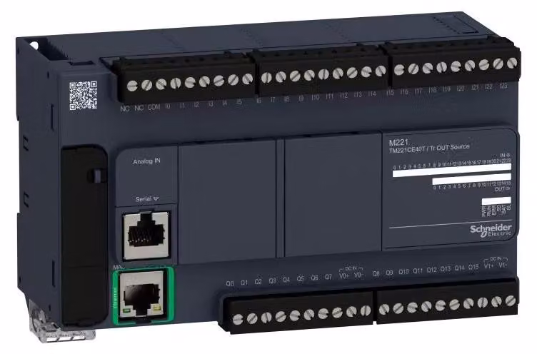 Schneider Electric TM221CE40T, IP20, -10 - 55 °C, -25 - 70 °C, 160 mm, 70 mm, 90 mm