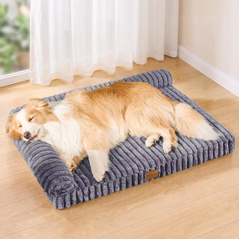 Cuccia ortopedica per cani, 91 x 61 cm, con cuscino a doppio lato, ideale per cani di grossa taglia