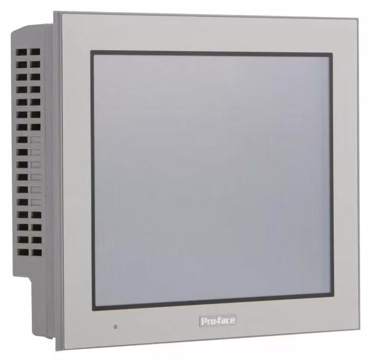 Schneider Electric Pro-face GP4000, pannello touch HMI da 10,4" di base, resistivo, 1 porta Ethernet (doppio IP), 2 porte seriali COM, 1 porta USB (tipo A), 1 porta USB (mini B), 1 slot per scheda SD PFXGP4501TAD