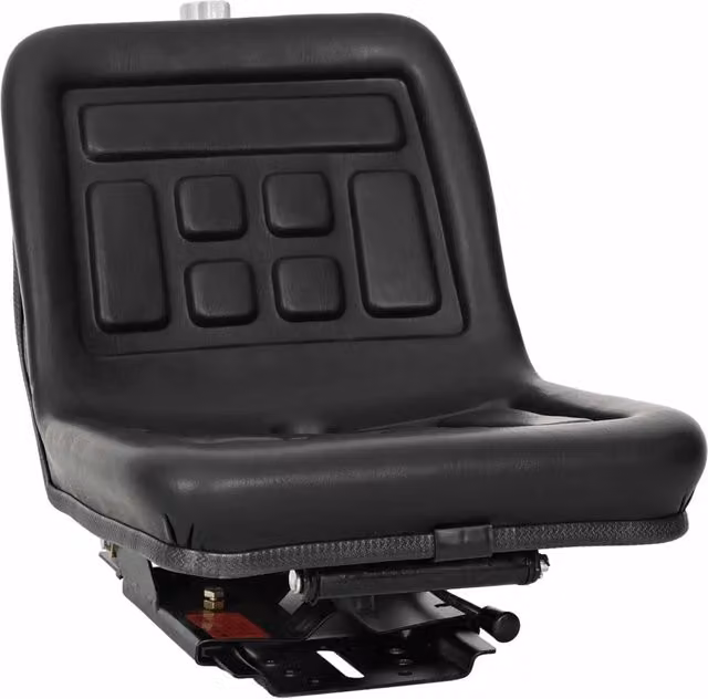 Sedile per trattore con sospensione Nero 39,5 x 52 x 43 cm CFW4958952