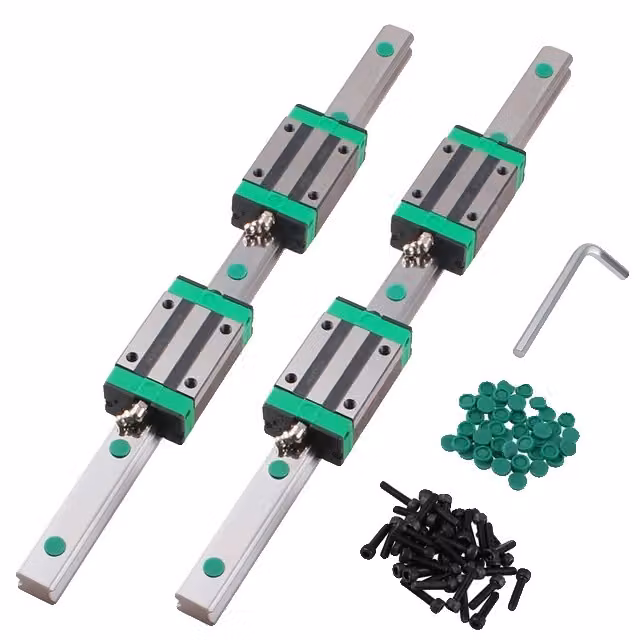 Guida lineare, set di 2, include 4 blocchi, 800, 2HGR20 4 HGH20CA