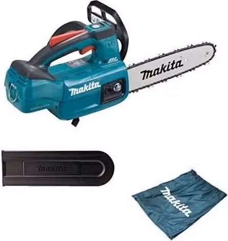 Elettrosega a batteria Makita DUC254Z 18V con motore brushless, barra da 25 cm, colore nero e petrolio – 2