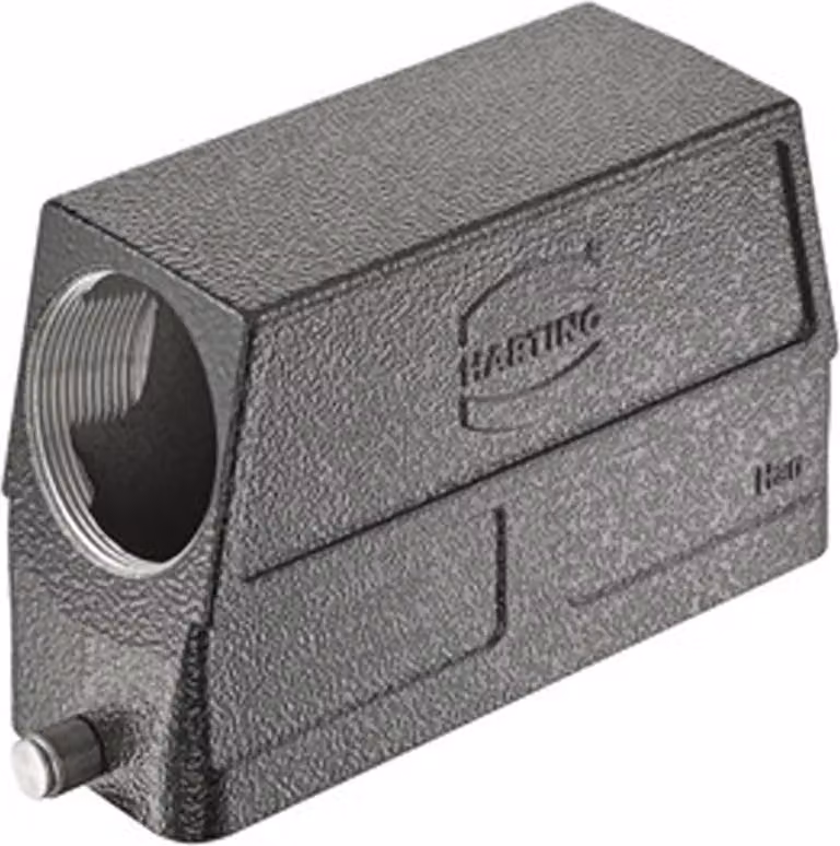 HARTING Han 24B M Custodia con boccola alta, 1xM40 uscita cavo laterale, per 1 staffa (nella parte inferiore) - 1 pezzo