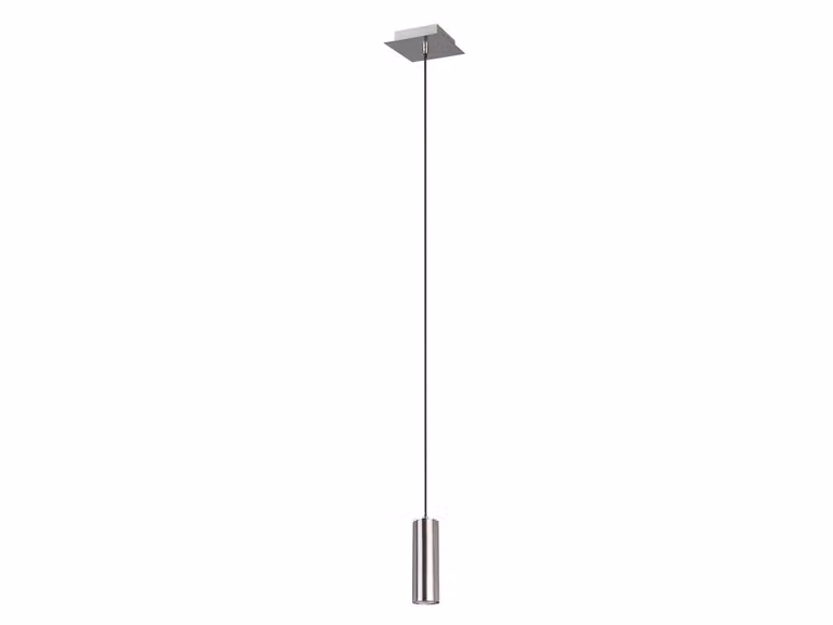 Lampada a sospensione MARLEY argento 1xGU10x35W in metallo, dimensioni: 150x12x12 cm, IP20, Trio