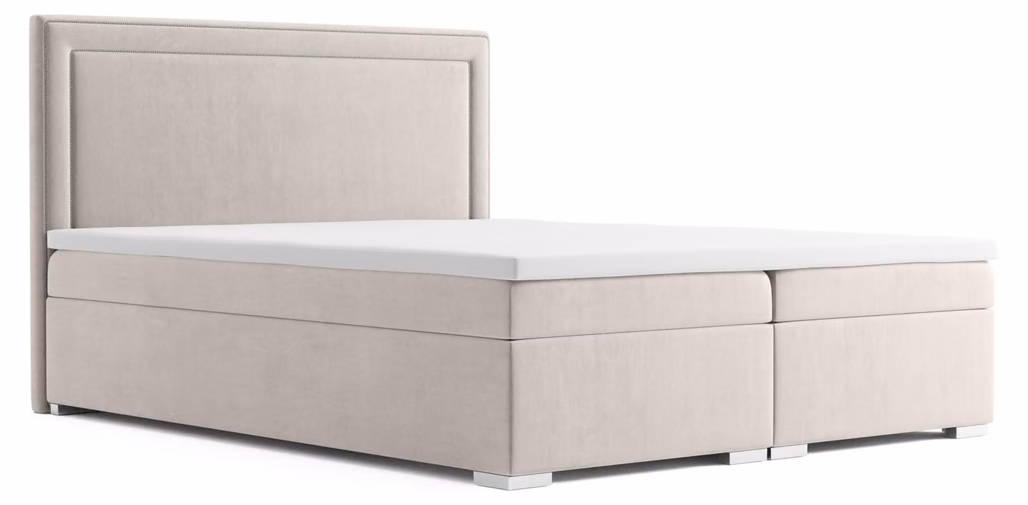 Boxspring Bett Hotel Doppel Luxus Betten Polster Bettkasten Funktion 180x200cm