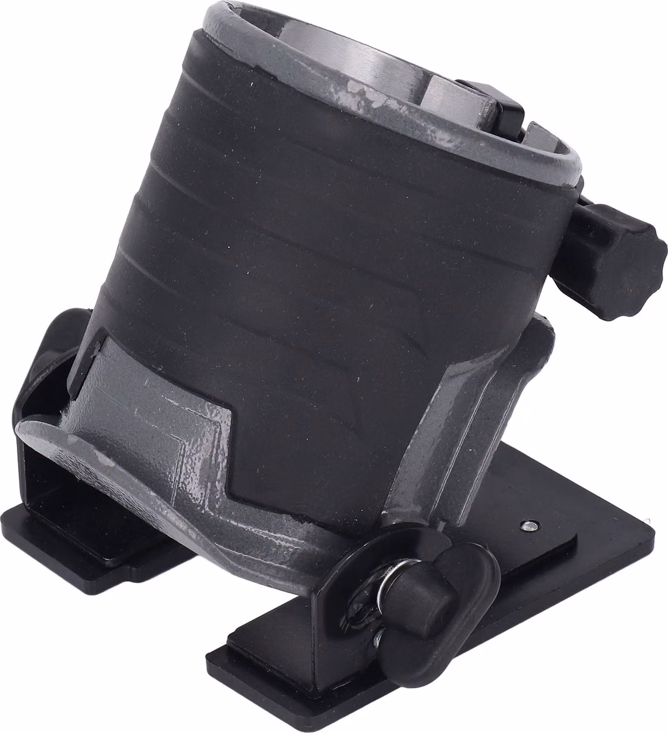 Rifilatrice Base fissa Angolo regolabile per la lavorazione del legno Trimmer Router Base in lega di alluminio