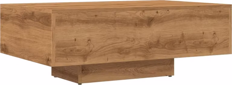 Tavolino Salotto Rovere Artigianale 85x55x31 cm in Truciolato